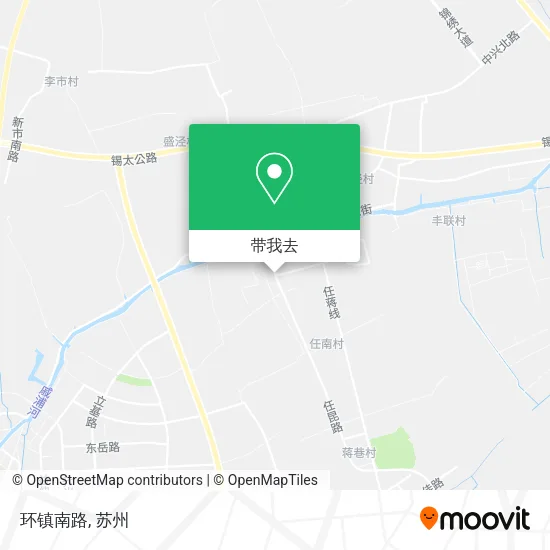 环镇南路地图
