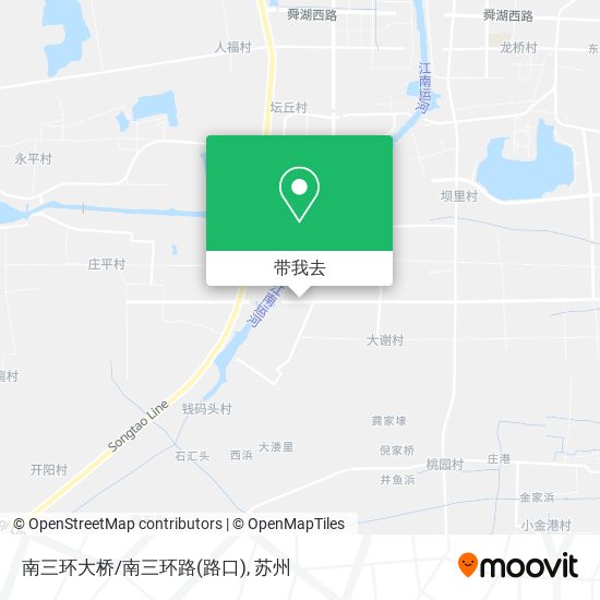 南三环大桥/南三环路(路口)地图