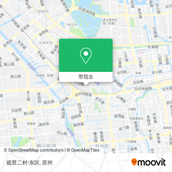 观景二村-东区地图