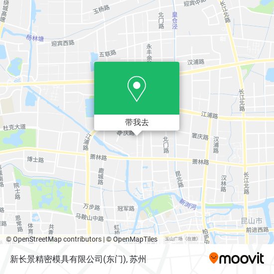 新长景精密模具有限公司(东门)地图