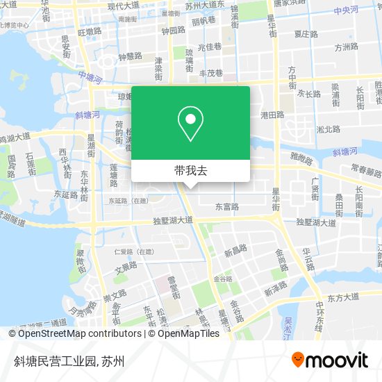 斜塘民营工业园地图