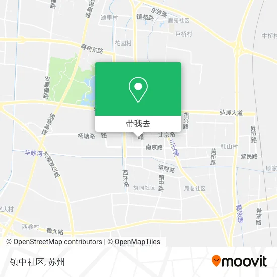 镇中社区地图
