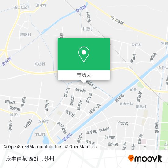 庆丰佳苑-西2门地图