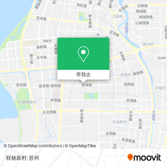 联杨新村地图