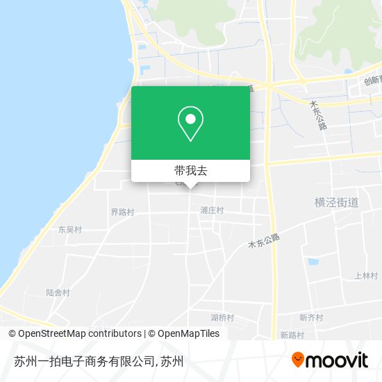 苏州一拍电子商务有限公司地图