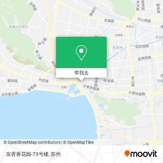 东胥香花园-73号楼地图