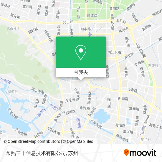 常熟三丰信息技术有限公司地图