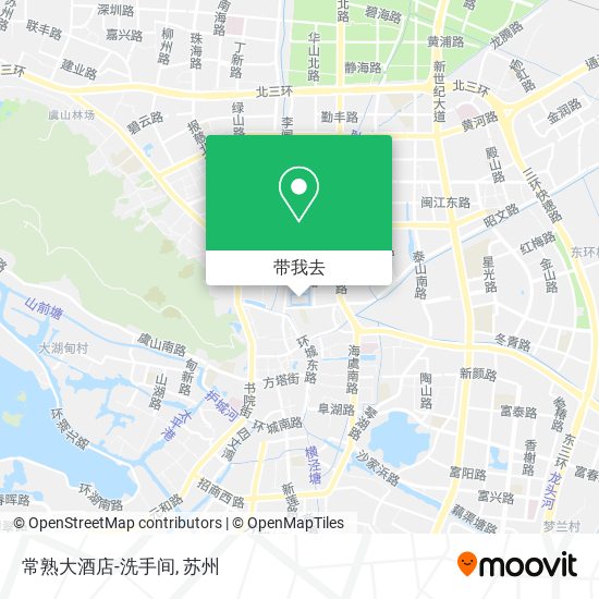 常熟大酒店-洗手间地图