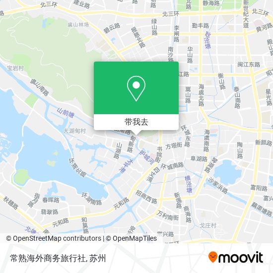 常熟海外商务旅行社地图