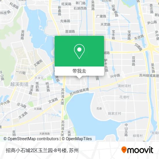 招商小石城2区玉兰园-8号楼地图