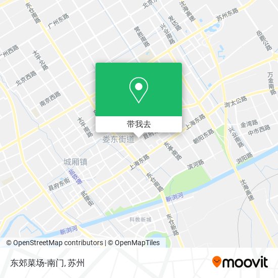 东郊菜场-南门地图