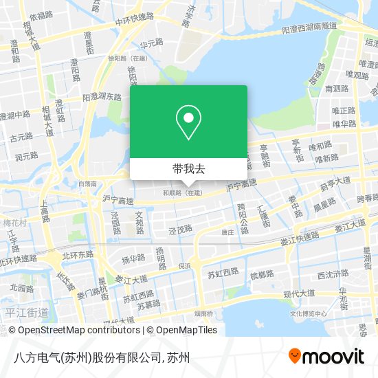 八方电气(苏州)股份有限公司地图