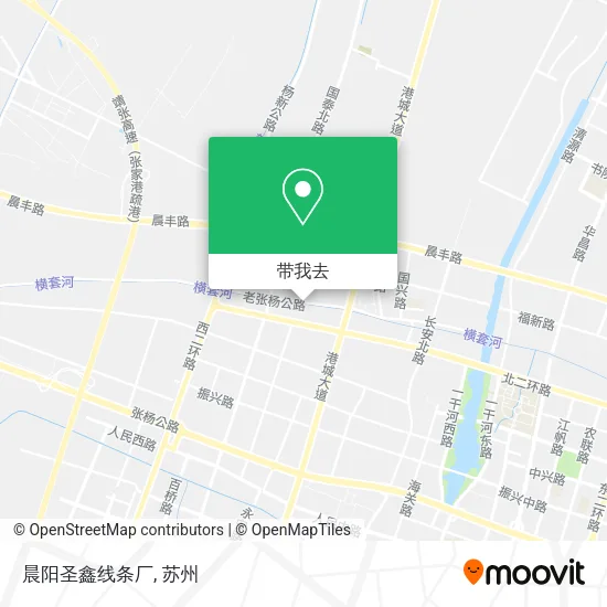 晨阳圣鑫线条厂地图