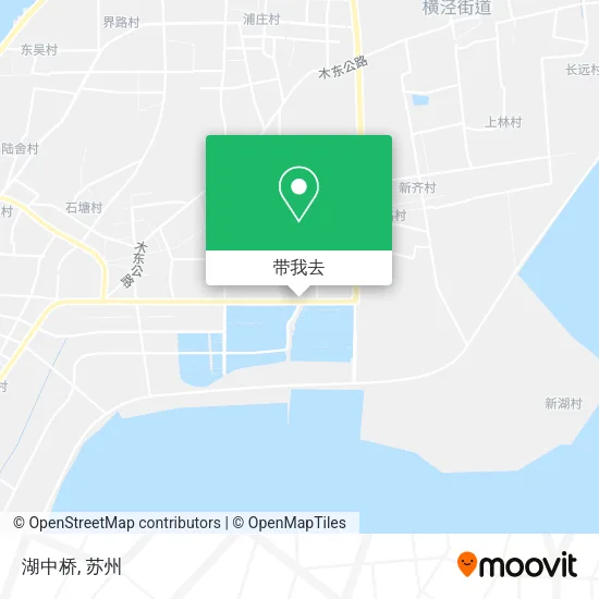 湖中桥地图