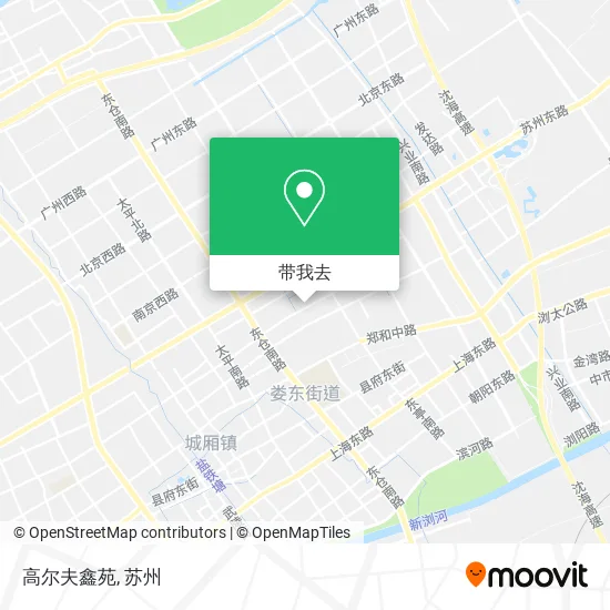 高尔夫鑫苑地图