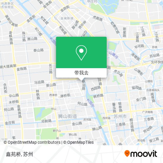 鑫苑桥地图