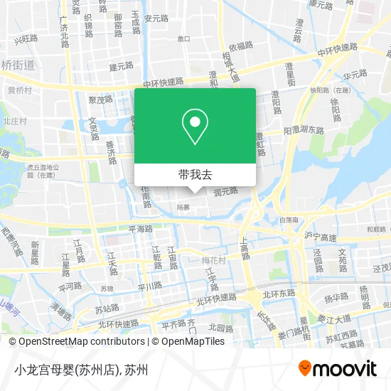 小龙宫母婴(苏州店)地图