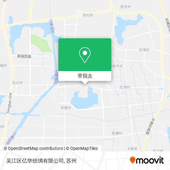 吴江区亿华丝绸有限公司地图