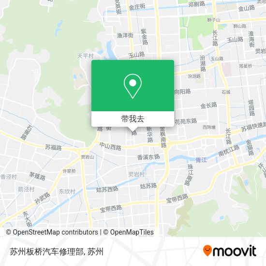 苏州板桥汽车修理部地图