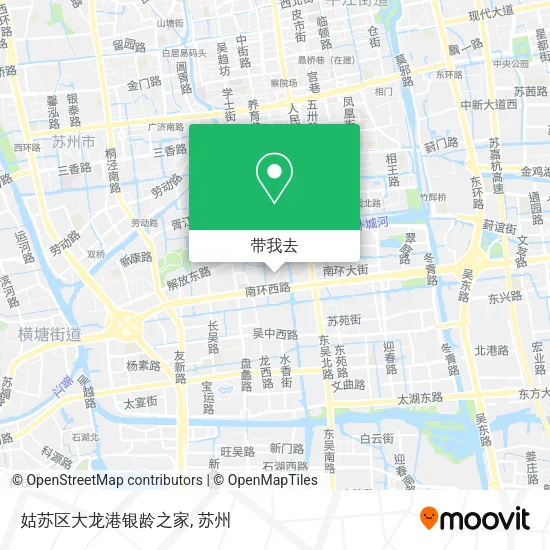 姑苏区大龙港银龄之家地图