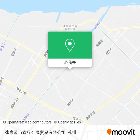 张家港市鑫昇金属贸易有限公司地图