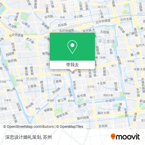 深思设计婚礼策划地图