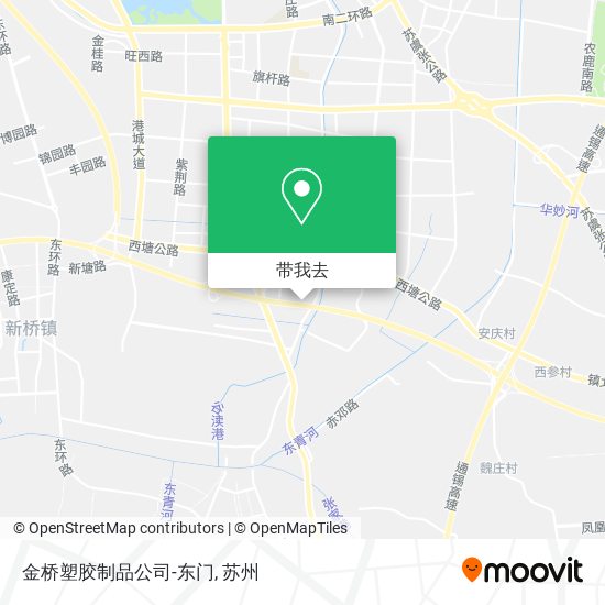 金桥塑胶制品公司-东门地图