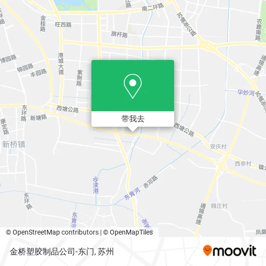 金桥塑胶制品公司-东门地图