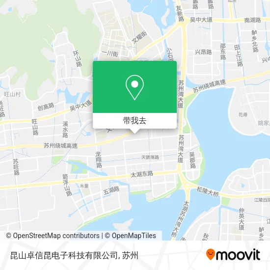 昆山卓信昆电子科技有限公司地图