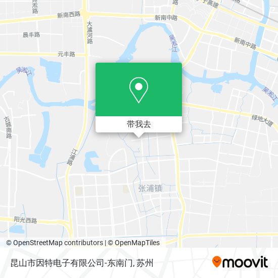 昆山市因特电子有限公司-东南门地图