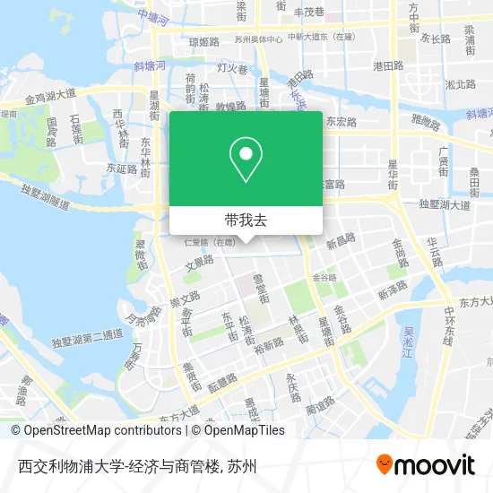 西交利物浦大学-经济与商管楼地图