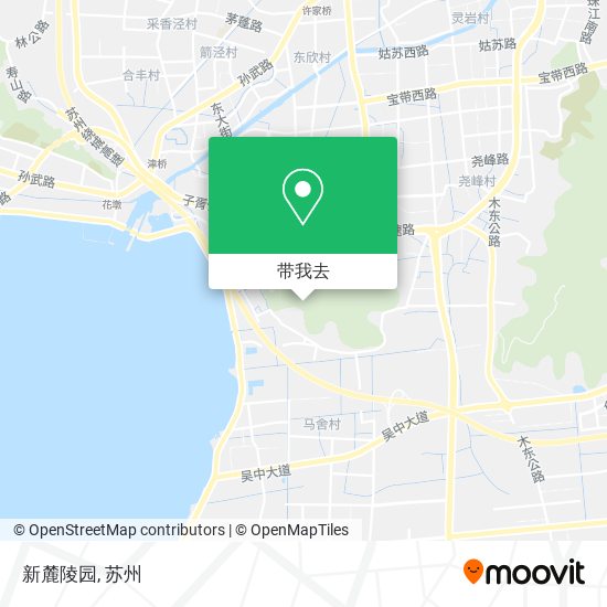 新麓陵园地图