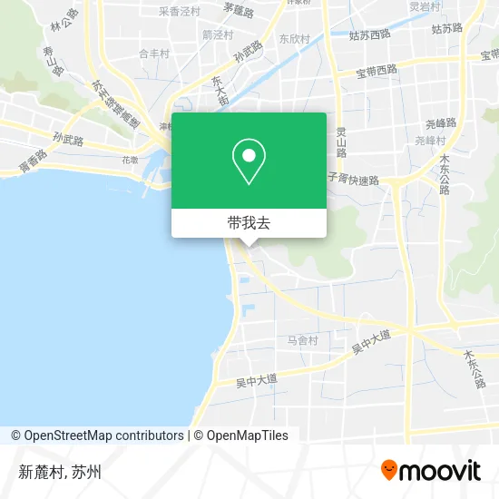 新麓村地图