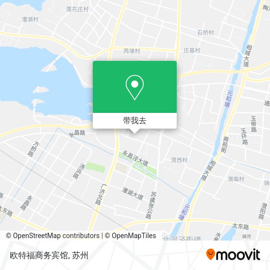 欧特福商务宾馆地图