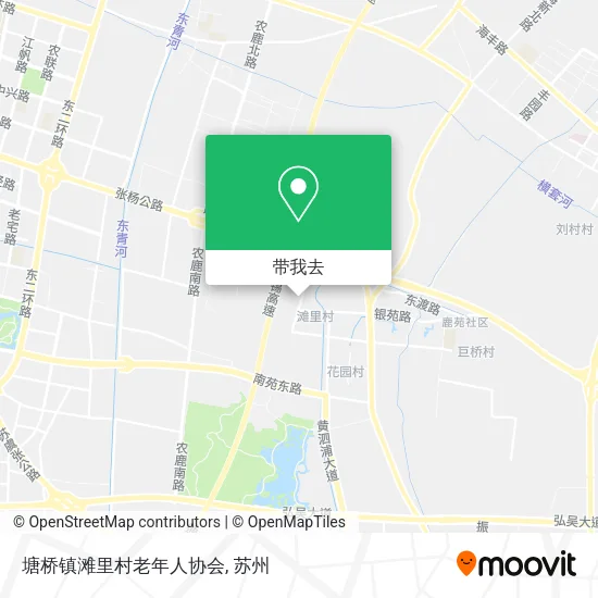 塘桥镇滩里村老年人协会地图