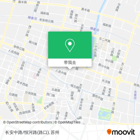 长安中路/恒河路(路口)地图