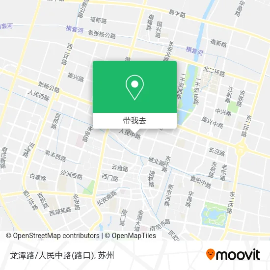 龙潭路/人民中路(路口)地图