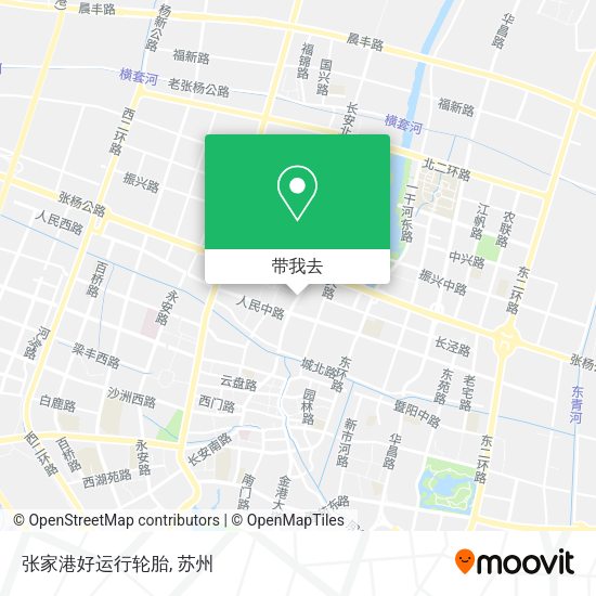 张家港好运行轮胎地图