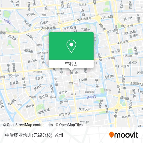 中智职业培训(无锡分校)地图