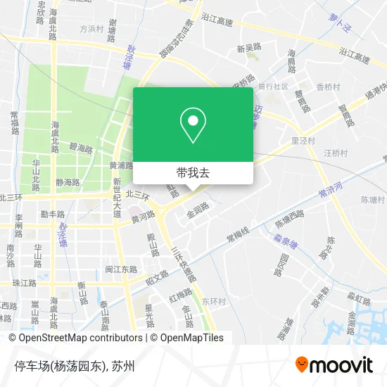 停车场(杨荡园东)地图