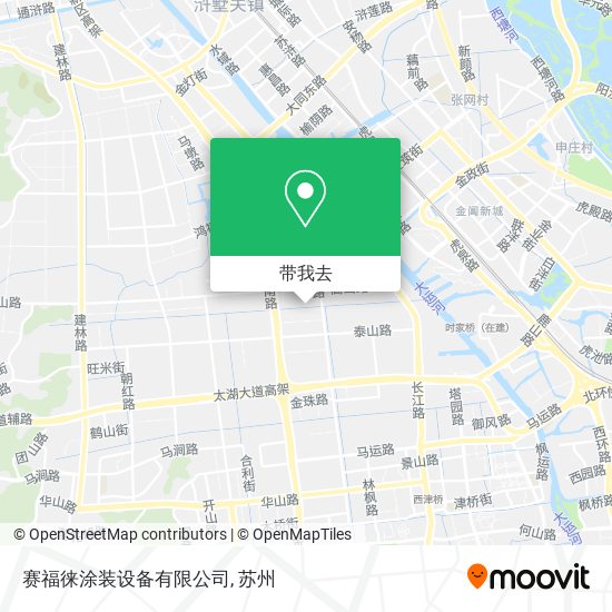 赛福徕涂装设备有限公司地图