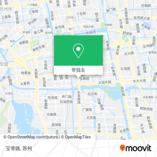 宝带路地图