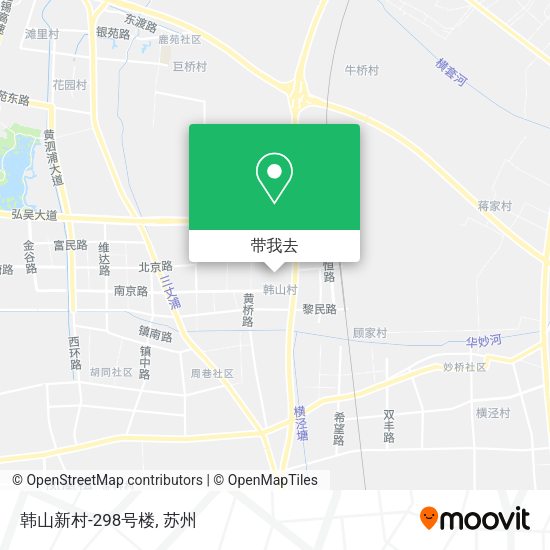 韩山新村-298号楼地图