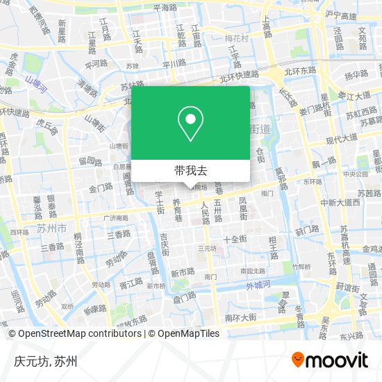 庆元坊地图
