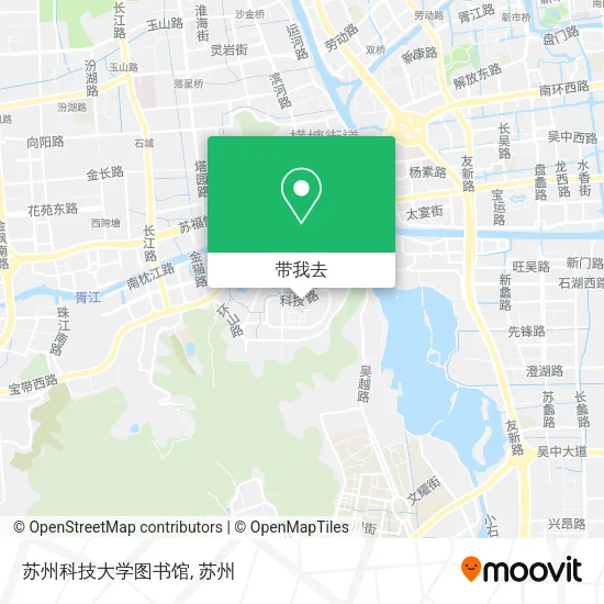 苏州科技大学图书馆地图