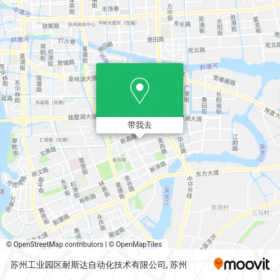 苏州工业园区耐斯达自动化技术有限公司地图