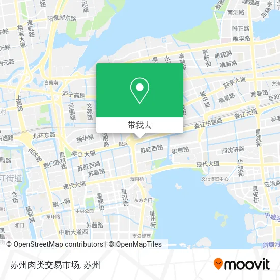 苏州肉类交易市场地图