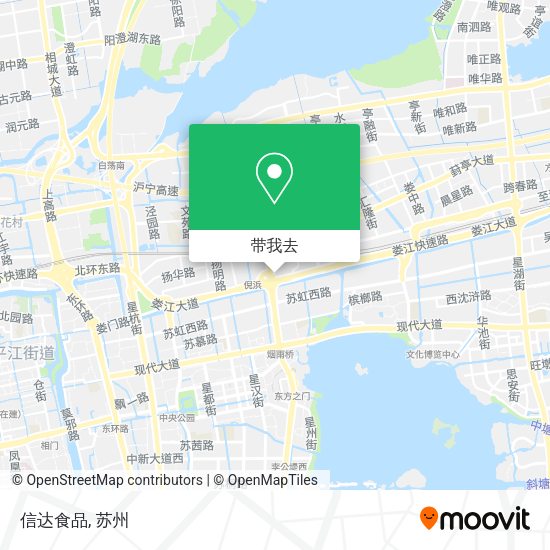 信达食品地图
