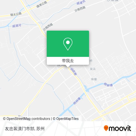 友忠装潢门市部地图