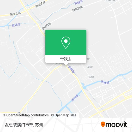 友忠装潢门市部地图